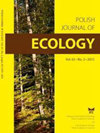 Polish Journal Of Ecology雜志