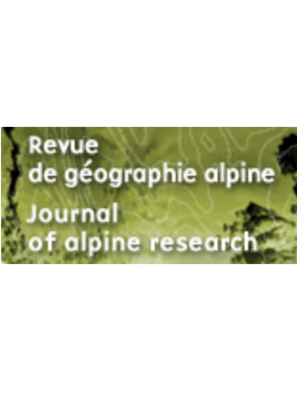 Revue De Geographie Alpine-journal Of Alpine Research雜志