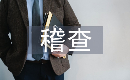 稽查管理論文